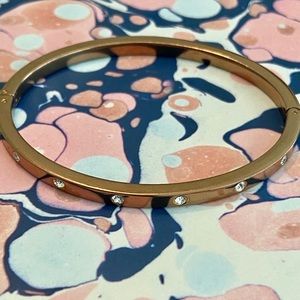 Fossil dainty dot bangle